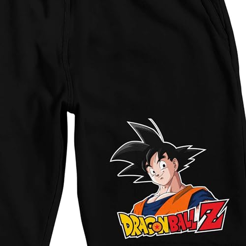 Dragon Ball Z Goku Logo Men's Black Sleep Pajama Shorts2