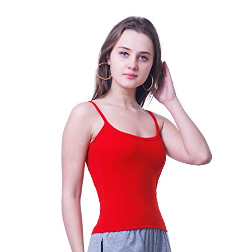 Image of Splash Women's Camisole Slip|Fine Cotton Rich Spaghetti Top for Women and Girls - 120
