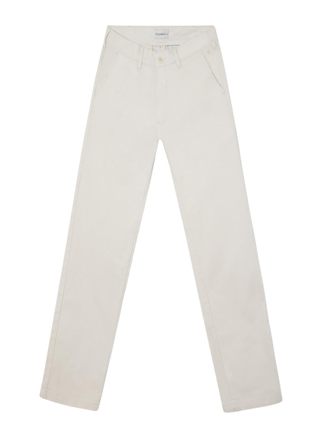 SILBON Chino Sport Pants, Stone, 38 UK/40 UK