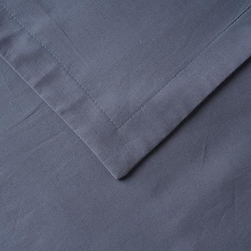 Image of 100% Pure Cotton 3 Layer Dohar, Single Bed Blanket Comforter, (60''X90'' / 152X230 CM), Uni Plain, Skin Friendly Dohar, Color - Denim Grey