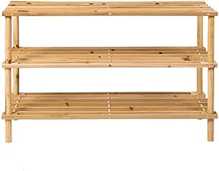 Keraiz 2 Tier / 3 Tier / 4 Tier Wooden shoe rack | Wooden Shelf Unit | Wardrobe Shoe Organiser/Storage Made of Natural Cedar Wood Shoe Stand | Durable And Sturdy | Stylish Design | Numerous Uses