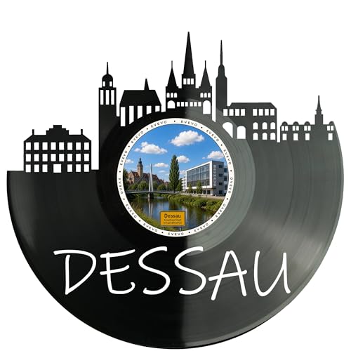 Cadeau pour les fans de Dessau horizon Saxe-Anhalt vinyle EVEVO