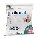 ökocat Multi-Cat Wood Clumping Cat Litter, Unscented, 26 pounds XL - Natural Ingredients, Obliterates Odors with Natural Odor Neutralizer, Clumps Solid, 99% Dust Free, Great for Multiple Cats