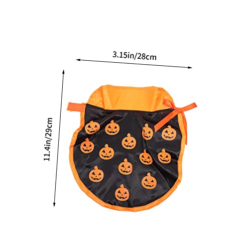 Disfraz Halloween para perros y gatos capa y sombrero miniatura 4