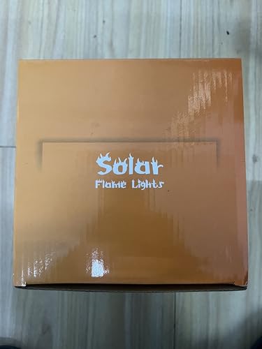 Moxled Fiamma Luci Solari Esterno Giardino, 4