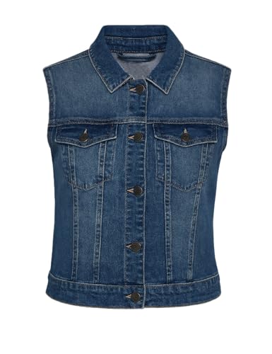 Gilet en jean Noisy May robuste et extensible pour un confort optimal en XL