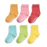 CALCETINES PARA NIÑOS DE CALIDAD PREMIUM: Hecho de algodón de alta calidad, suave al tacto, tiene buen elástico, absorbe el sudor, transpirable, resistente a los olores. Estos calcetines no son delgados ni gruesos diseñados para todas las estaciones. Hecho de 95% algodón y 5% poliéster. Suave y agradable para la piel para que lo usen tus hijos.