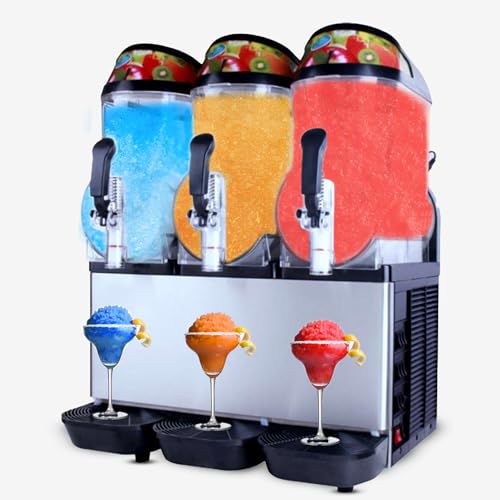 CVS 3x12L Slush Machine with LED Lighting