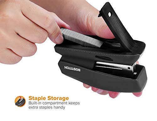 Bostitch Office 20 Sheet Mini Stapler With 210 Staples, Fits Into The Palm Of Your Hand, Assorted - No Color Choice, One Per Order (B150-Asst) #TOP2