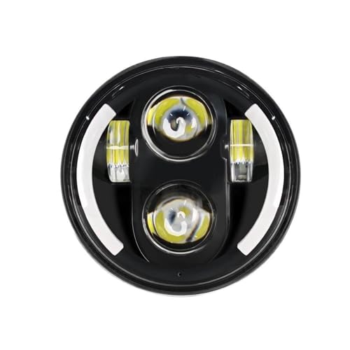 Phare de moto LED rond 5.75 pouces pour rouler de nuit en Shadow et VTX