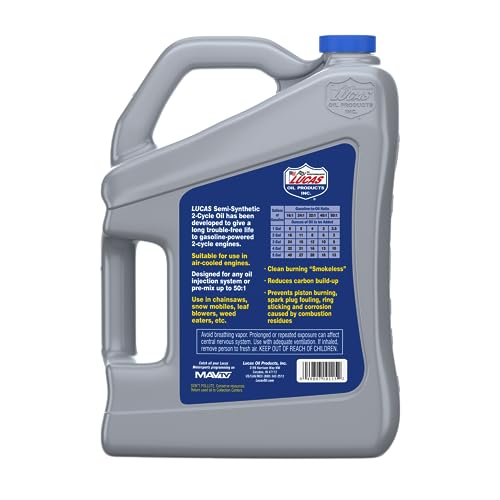 Lucas Oil 10115 Semi-Synthetic 2-Cycle Oil