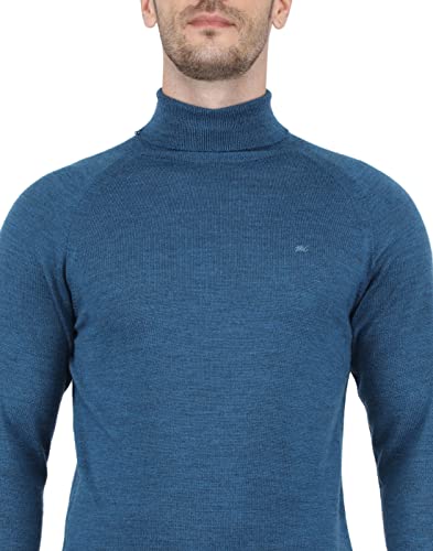 Image of Monte Carlo Men Wool High Neck Pullover Sweater