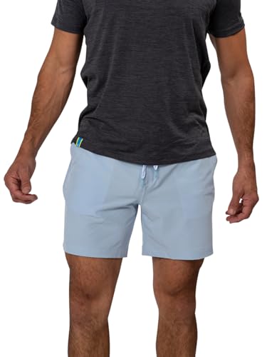 Chubbies Everywear Men’s Shorts – Mens Shorts Casual 6in Inseam, Elastic Waist, Water-Resistant, Zipper Pocket - Main Image
