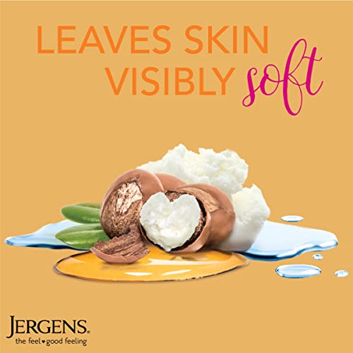 Jergens Enriching Shea Butter Body Wash, Daily Moisturizing Skin Cleanser, Paraben Free, 22 Ounces, Infused With Shea Butter Oil, Ph Balanced, Dye Free, Dermatologist Tested #TOP1