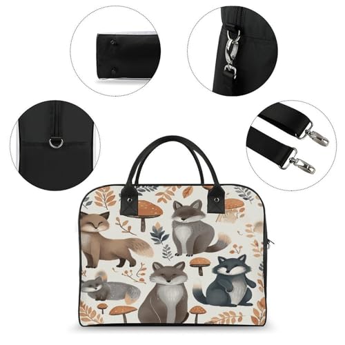 Maletín ligero para laptop unisex de nylon miniatura 6