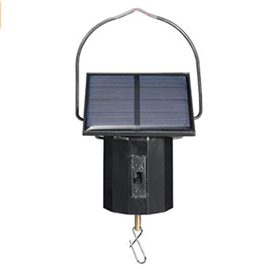 Kalttoy Multicolor Solar Powered Rotating Motor With Hook Hanging Display Motor ​For Wind Spinner & Wind Chimes Hanging Decor Rotating