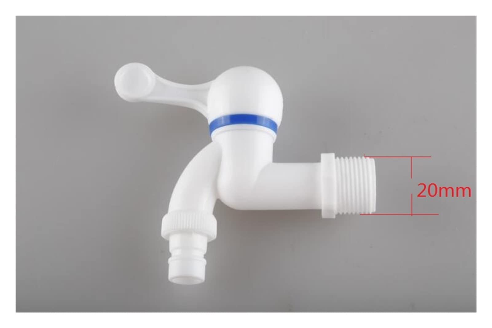 Rubinetto dedicato alla lavatrice in plastica resistente PP X10