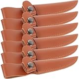 CONGARTENO PU Cutter Schutzhülle 6 Stück Wiederverwendbarer Messerschutz...