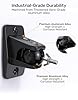 Speaker Wall Mount for Samsung Q990D Rear Speakers SWA-9500S, Klipsch RP-500SA R-41M Dolby Atmos, Universal Keyhole & 1/4"-20 Thread Bracket, 360° Adjustable Aluminum Ceiling Mount, 11lbs Capacity