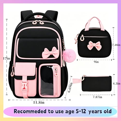 Image of Backpack for Girls Kids Backpack16in School Bookbag