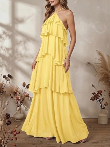 Image of SOLY HUX Women's Wedding Guest Maxi Dress