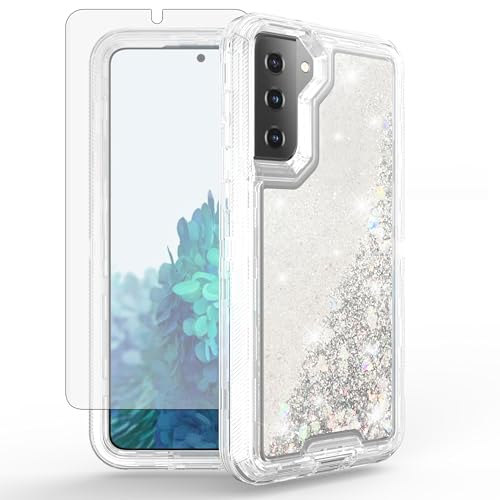 Coque silicone paillettes Samsung S22 idee cadeau anniversaire fille
