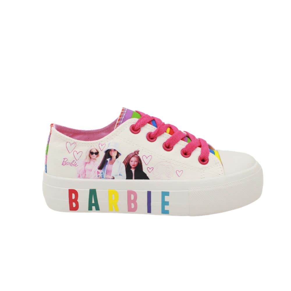 Zapatillas Primavera Verano Barbie Blanco