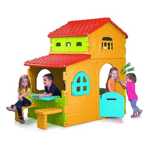 Feber - Casetta gioco da giardino e da interni per bambini in plastica Feber - Casetta gioco da giardino e da interni per bambini in plastica