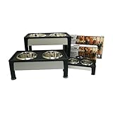 OurPets Signature Series Elevated Dog Feeder 4"