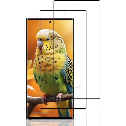Image of Beukei Screen Protector for Samsung Galaxy S23 Ultra,(2 Pack) Hard Glass, Anti-Shatter, Scratch Resistant, NO-Bubble, 9H Hardness,Protective Film