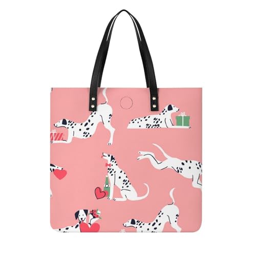 Sac à bandoulière dalmatien spacieux pour transporter vos affaires de voyage