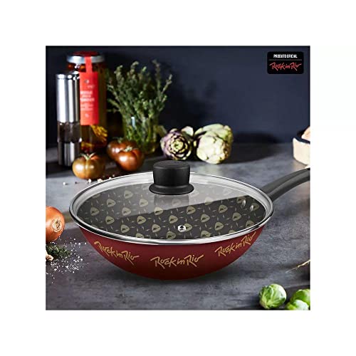 Frigideira Antiaderente Wok 28cm Rochedo Rock in Rio