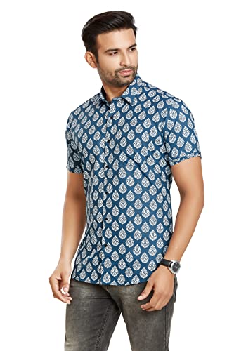 Image of BE ACTIVE Men's Solid Regular Fit Shirt