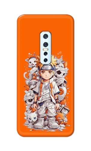 Image of PRINTFIDAA Printed Hard Back Cover Case for Vivo V17 Pro Back Cover (Famous Anime Cartoon Character) -112