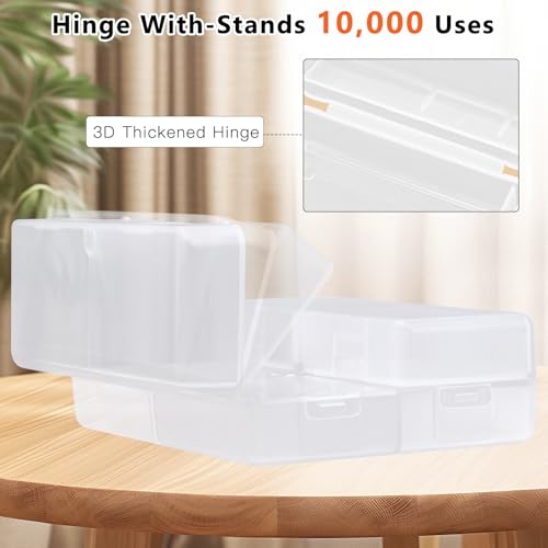 Image of FYY Travel Pill Organizer, Pill Box Medicine Case-2pcs Clear