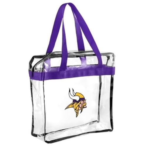 FOCO NFL Sac à bandoulière Transparent Unisexe en PVC pour Stade