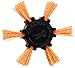 Dico 7200045 4" Medium Nyalox Flap Wire Brush