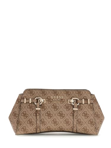 Sac GUESS Leona marron clair fini le désordre dans votre sac à main