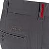 Island Green Mens Golf IGPNT1900 Stretch Tapered Trousers - Charcoal - 38/29