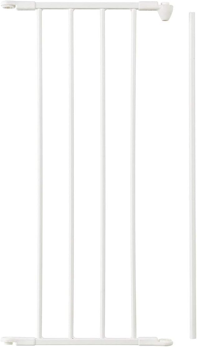 BabyDan - Extension pour Barrière Flex M, L et XL - Blanc - 33 cm