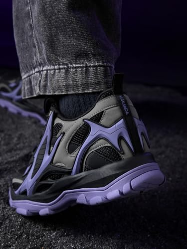 Image of The Souled Store Official Black Panther: Wakanda Forever Mens and Boys Regular fit Graphic Printed Multicolored Men Low Top Sneakers