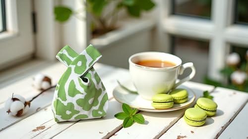 Image of Knot Bag, Mini Knit Tote Bag, Extra Thickened Japanese Knot Bag, Wristlet Handbag - 1 /2 /6 Pack
