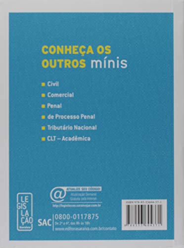 Minicódigo de Processo Civil e Constituição Federal - 24ª edição de 2019: Constituição Federal e Leg