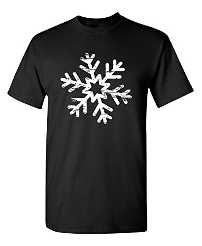 T-shirt graphique de Noël à motif flocon de neige : l'idée cadeau fantaisie parfaite