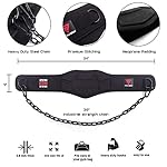 Heavy Duty Dip Belt With Chain - Weighted Pull Up Belt for Workout - Image 2