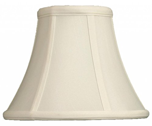 Image of Royal Designs Crackle Alabaster Mini Lamp & White Bell Lampshade