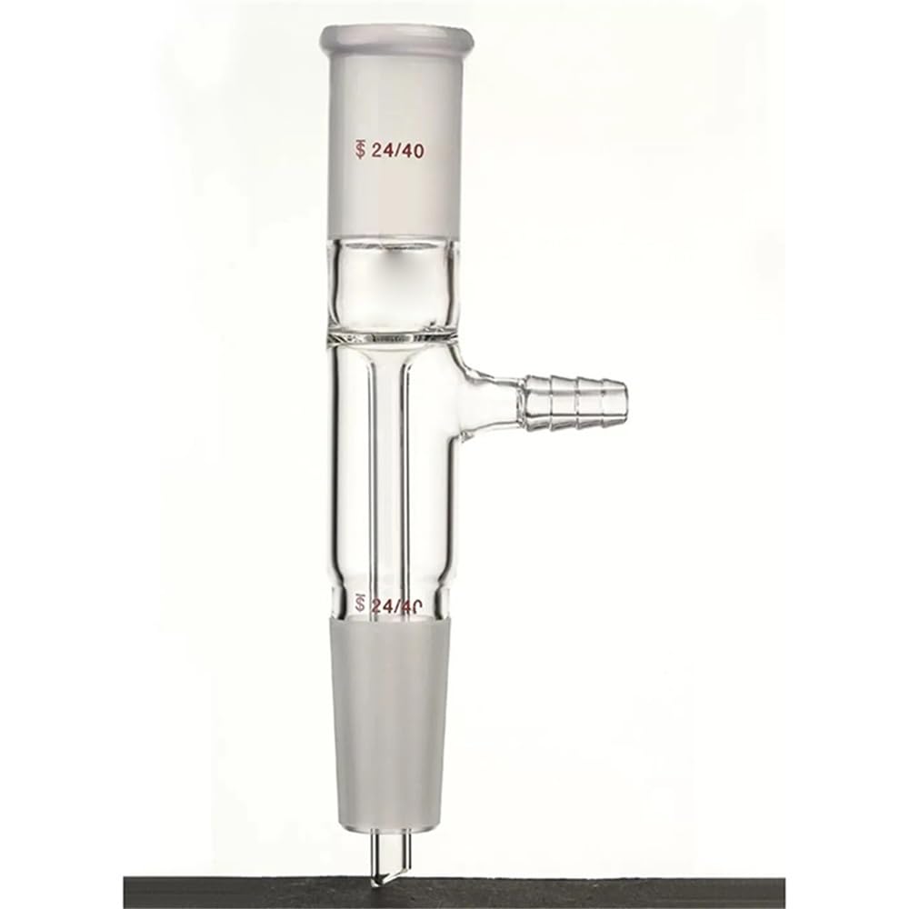 Verrerie et matériel de laboratoire Adaptateur de diamètre extérieur de petite buse 8 mm/10 mm, adaptateur d'entrée avec raccord de tuyau en verre A43(A431922)