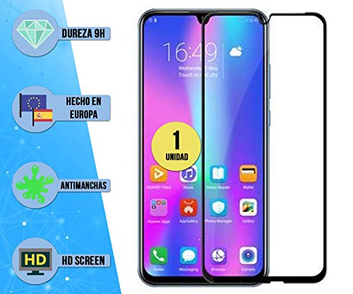 im77r 1 Unidad de Protector de Pantalla Premium 3D Cristal Templado Transparente 9H Compatible para Ulefone S11 (Negro) Anti Arañazos Anti Golpes Facil Instalacion Vidrio Templado