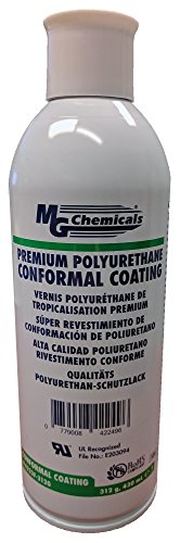 MG Chemicals Premium Polyurethane Conformal Coating, 11 oz, Aerosol, Clear (4223F-312G)