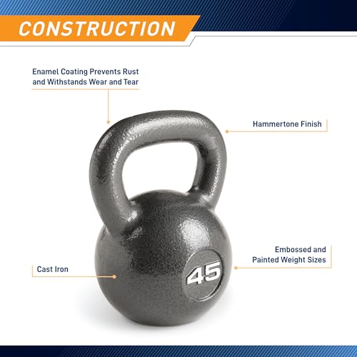 Image of Marcy Hammertone Kettle Bells - 10 to 55 lbs. HKB Workout Weights